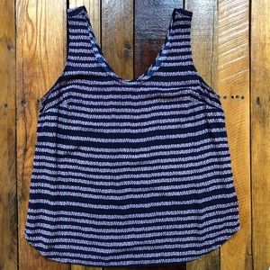 Gap Sleeveless Patterned Tank Top Sz Lg